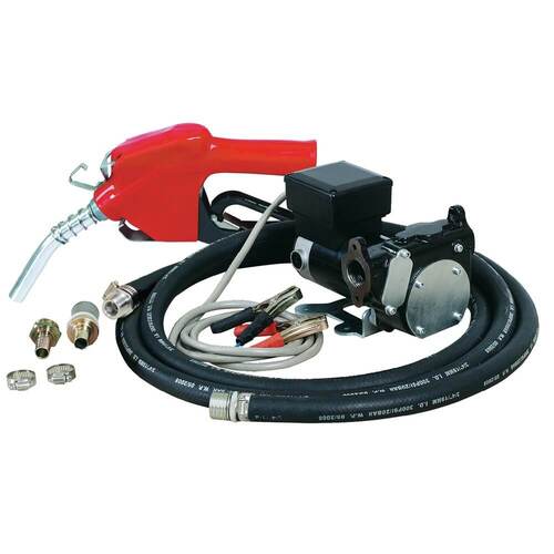 Lubemate 12V High Flow Diesel Pump Kit - Automatic Nozzle L-HFFPA12V