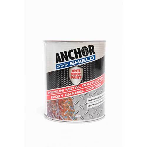 Anchor Shield Paint Black 1L