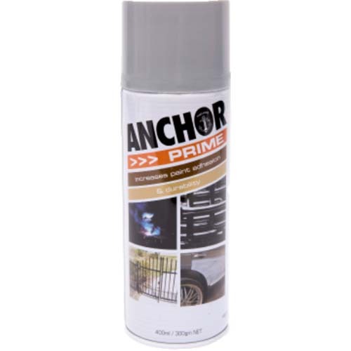 Anchor Prime Aerosol Spray Paint Silver Primer 300g