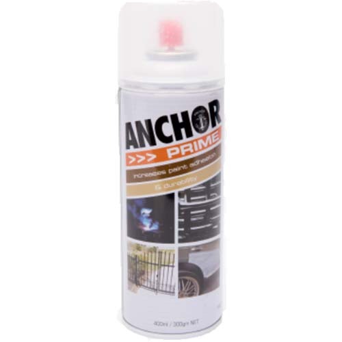 Anchor Prime Aerosol Spray Paint Clear Plastic Primer 300g