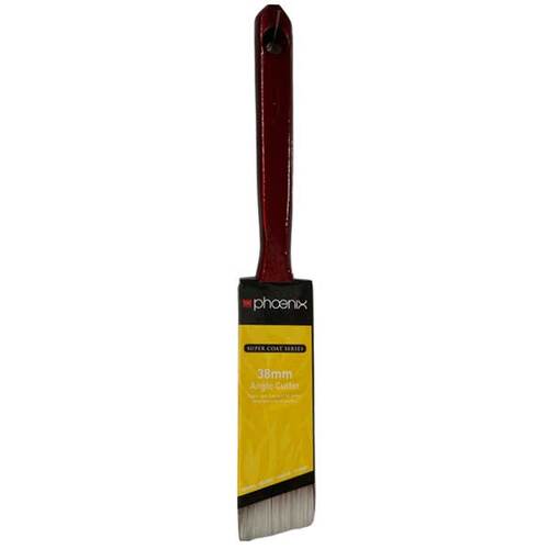 Phoenix Plastic Handle Super Coat Angle Cutter Paint Brush 38mm