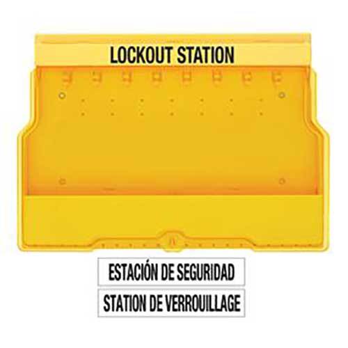 Master Lock S1850 Lockout Device Station Unfilled