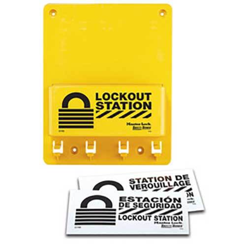 Master Lock S1700 Compact Lockout Station without Accessories