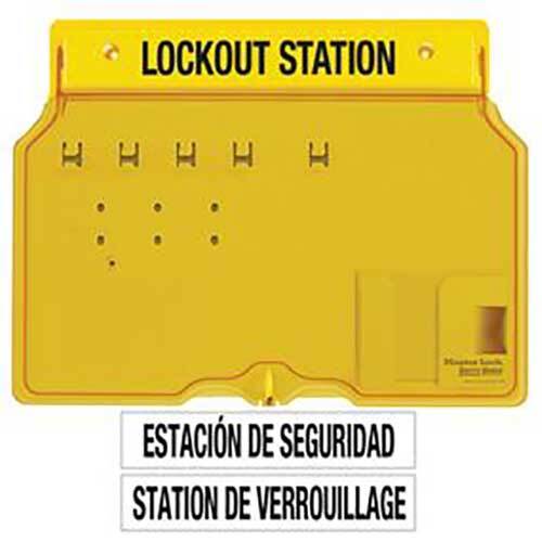 Master Lock 1482B 4 -Padlock Station With Cover - Unfilled