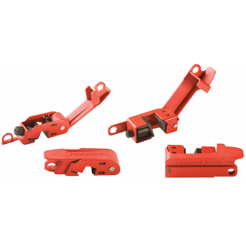 Master Lock Griptight Circuit Breaker Lockout Set 0491B + 0493B