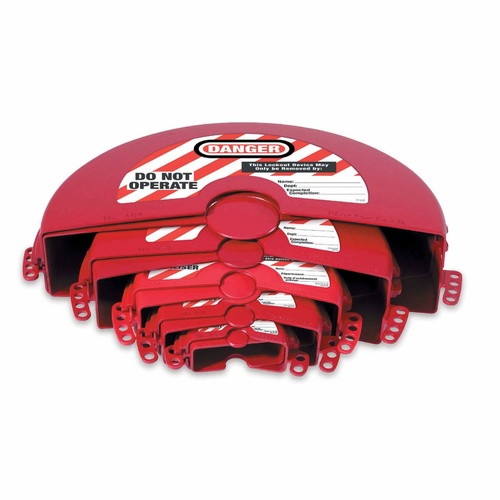 Master Lock Rotating Gate Valve Lockout - Set of 5, Different sizes
