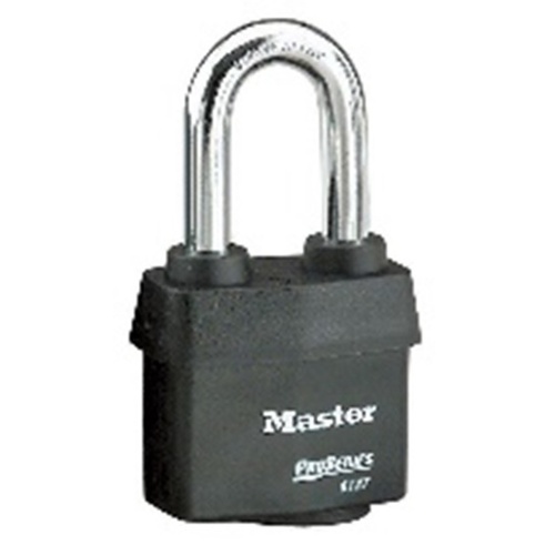 Master Lock 6127LHK Padlock Steel With Key Way Cover 67mm x 11mm x 48mm