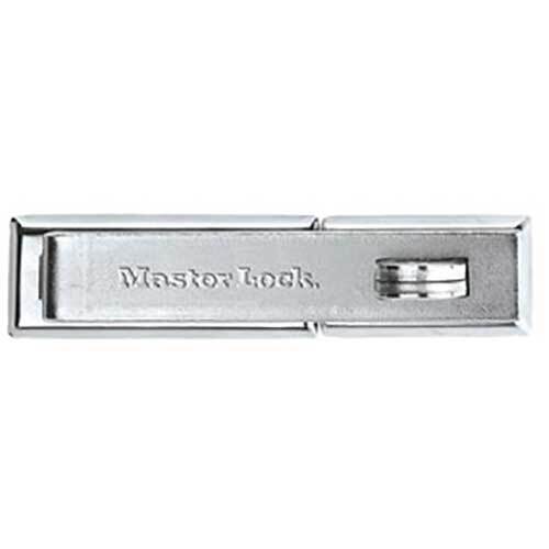 Master Lock 730DPFAU 180mm Zinc Plated Straight Bar Heavy Duty Hasp - Box of 4