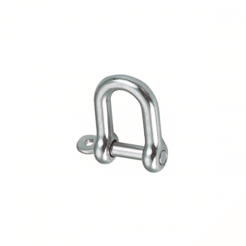 M4 316 Stainless Steel  Captive Pin D Shackle Box of 10