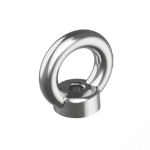 M6 316 Stainless Steel DIN Collared Eye Nut Box of 10
