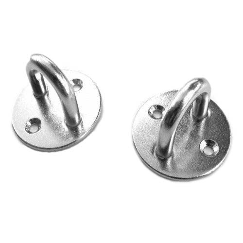 M6 316 Stainless Steel Round Eye Pad  Box of 10