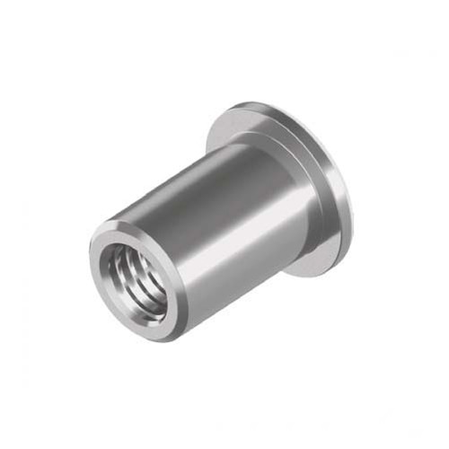 M5 304 Stainless Steel Right Hand Thread  Large Flange Rivet Nut Box of 100