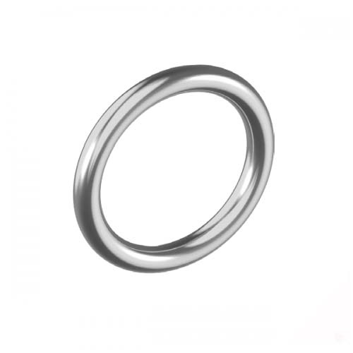 M5 x 25 316 Stainless Steel Welded Round Ring - Box of 10