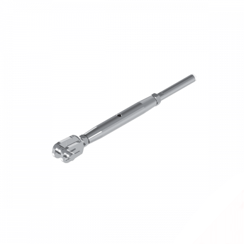 M5 (3.2mm Wire) 316 Stainless Steel Jaw/Swage With Lock Nuts Rigging Screw  Box of 10