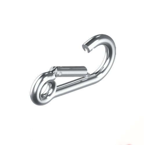 M5 316 Stainless Steel Spring Hook With Eye Box of 10