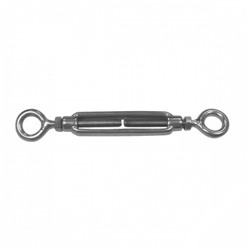 M4 316 Stainless Steel Eye/Eye  Open Body Turnbuckle With Lock Nuts Box of 10