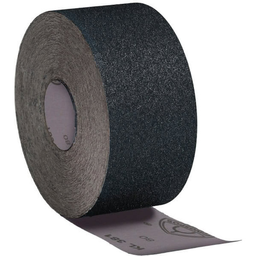 Klingspor Abrasive Cloth Roll Aluminium Oxide 100 Grit 50mm x 50m 337957