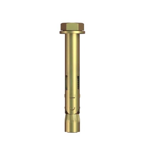 10 x 45mm Zinc Flush Head Sleeve Anchor - Box of 50