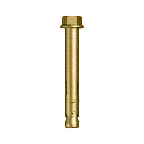 20 x 100mm Zinc Hex Head Sleeve Anchor With Nut - Box of 5