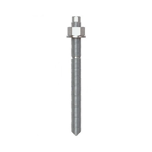 M10 x 130 Galvanised Chemical Anchor Stud Bolt - Box of 10