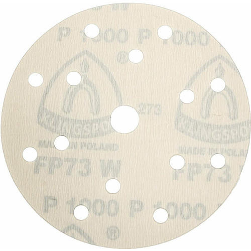 Klingspor 150mm Hook Loop Sanding Disc GLS47 Hole 80 Grit 100pc 320641