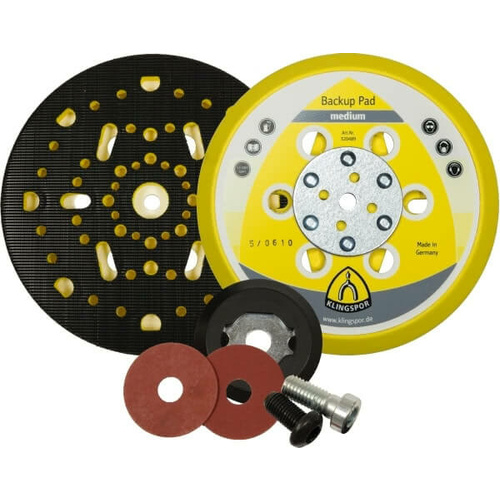 Klingspor Backing Pad Disc Multihole Medium 150mm for M8 - 320489