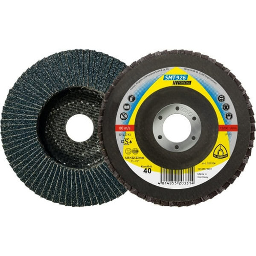 Pack of 10/ Abrasive Flap Discs Grit: 60 115 mm Stainless Steel Abrasive Mop Disc