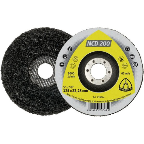 Klingspor Cleaning Wheel Flat Non-Woven 115 x 22mm  Box of 5 259043