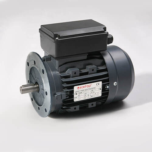 TechTop 0.55kW 3/4 HP Motor 240V 1 Phase 6 Pole, 905 RPM, Flange Mount TA6A0555TMY
