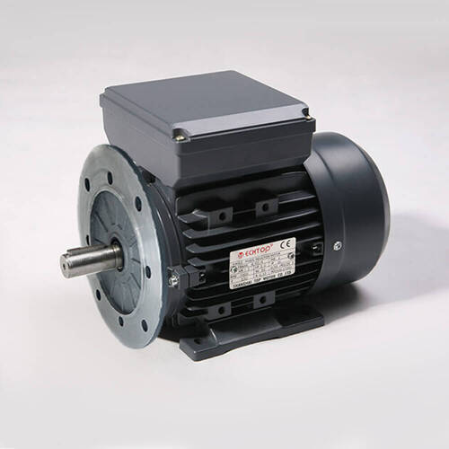 TechTop 3kW 4 HP Motor 240V 1 Phase 4 Pole, 1440 RPM, Foot & Flange TA4B0304TML