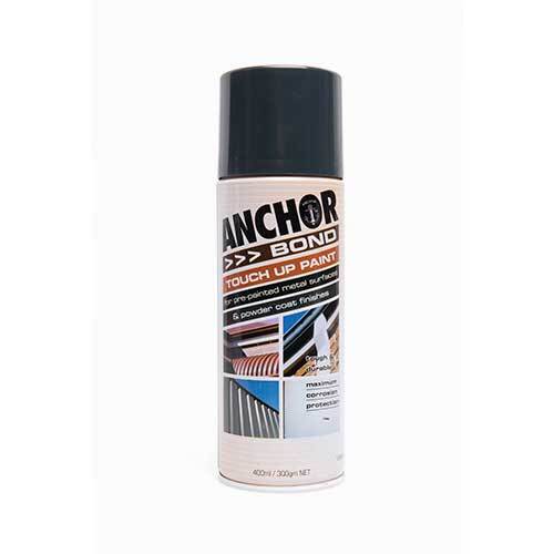 Anchor Bond Acrylic Touch-Up Aerosol Paint Night Sky / Ebony / Matt Black 300g