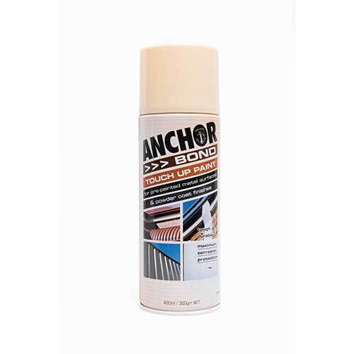 Anchor Bond Acrylic Touch-Up Aerosol Paint Classic Cream / Smooth Cream 300g