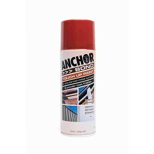 Anchor Bond Acrylic Touch-Up Aerosol Paint  Manor Red / Red Oak 300g