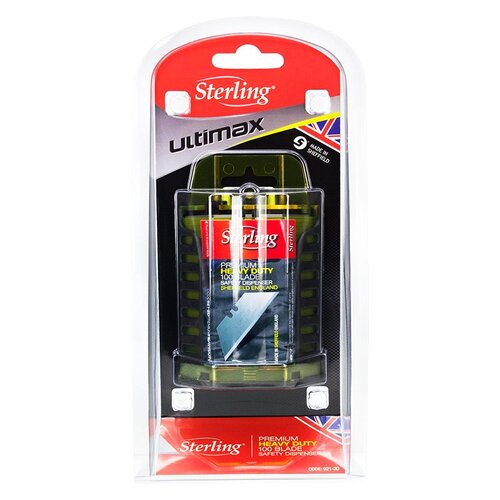 Sterling 921-2D Heavy Duty Trimming Blade In Dispenser - 100/Pack