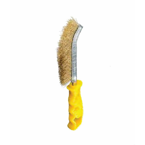 SIT SPID BRASS Yellow Handle Brush SPIDBRASS