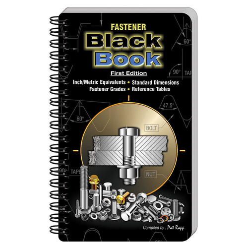 Fasteners Black Book L200V1EN 1st Edition (with Thread Pitch Identification Gauge)