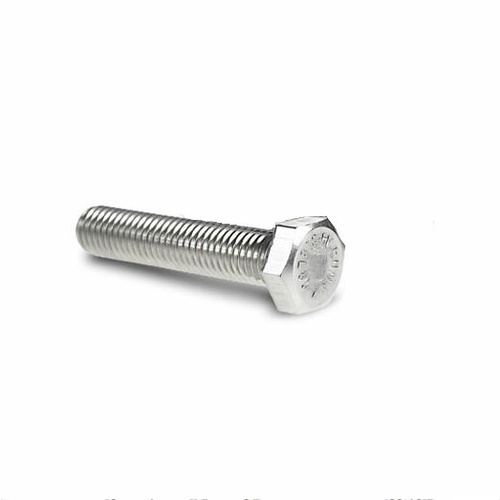 M12 x 175 Hex Set Screw - Stainless Steel High Tensile Screw