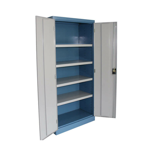 Ezylok Flat Top Factory Cupboard (4 Shelves, 2 Keys) - 822005