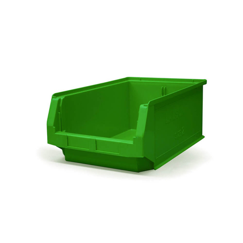 Ezylok Plastic Bin Size 2 Green (500L x 310W x 200H) - 510510