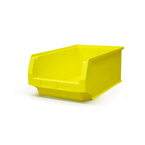 Ezylok Plastic Bin Size 2  Yellow (500L x 310W x 200H) - 510530