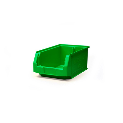 Ezylok Plastic Bin  Size 3Z Green (350L x 210W x 150H) - 510670