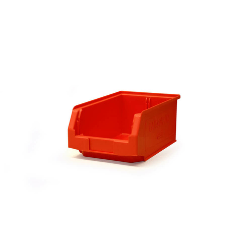 Ezylok Plastic Bin  Size 3Z Red (350L x 210W x 150H) - 510680