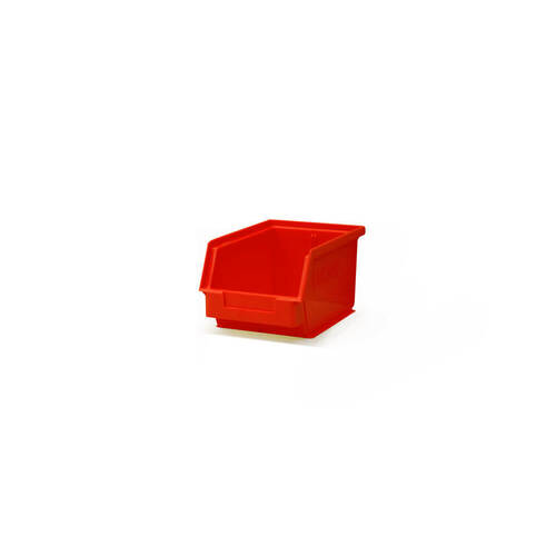 Ezylok Plastic Bin Size 4 Red (230L x 150W x 125H)  510780 -  Box of 10