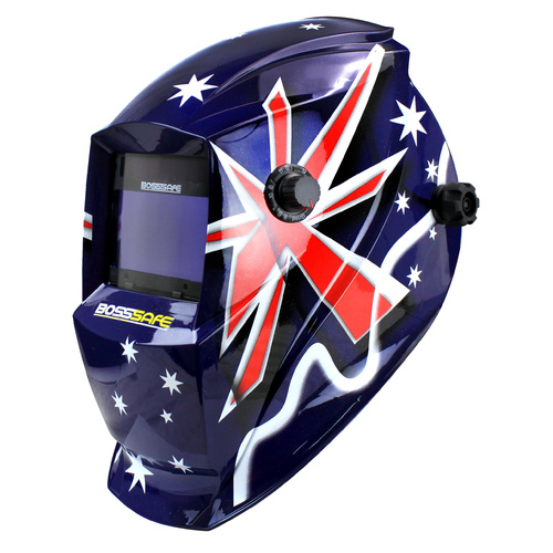 Bosssafe Patriot Trade Electronic Welding Helmet
