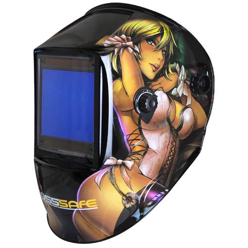 Set of 6 - Bosssafe Vixen Mega View Electronic Welding Helmet