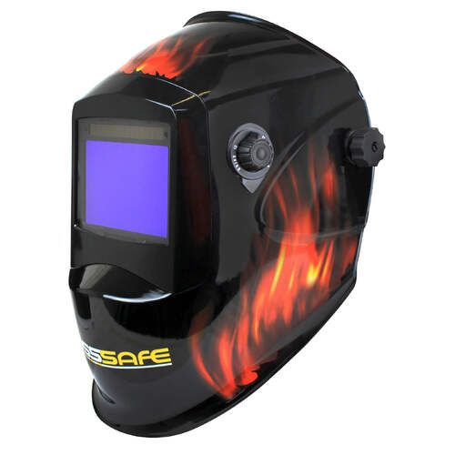 Set of 6 - Bosssafe Blaze Wide View Electronic Welding Helmet