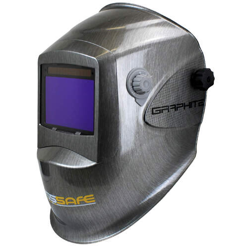 Set of 6 - Bosssafe Graphite Wide View Electronic Welding Helmet