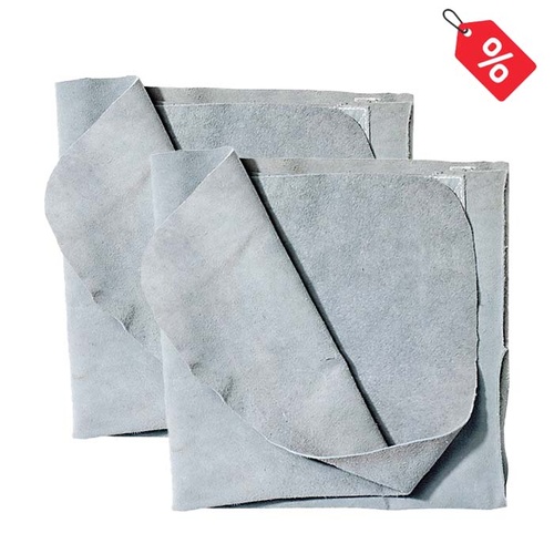 Pack of 2 - Bossweld 2.0m x 2.0m Leather Welding Blanket