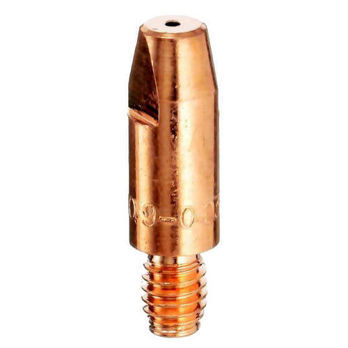 Bossweld Binzel Style Contact Tip 0.9mm x M6 x 8mm  x 28mm L (Pack of 10)