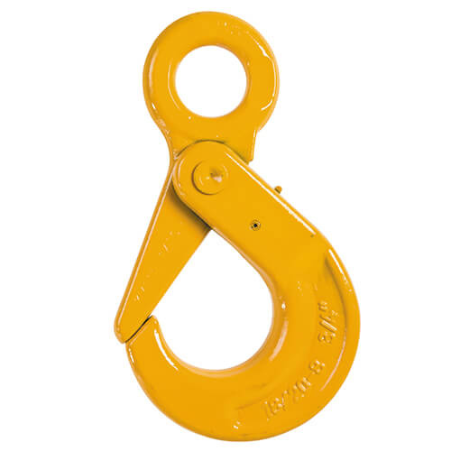 Beaver G80 Eye Self Locking Safety Hook-6mm x 1100kg 1.1Tonne WLL